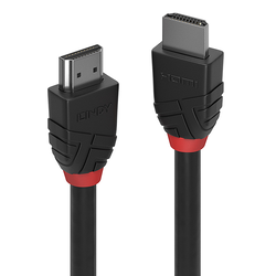 Video kabelis Lindy HDMI - HDMI, ar Ethernet, 50cm, melns
