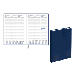 Plānotājs Prestige, soft, mākslīgā āda, tumši zils, BPG (20060304)