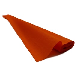 Kreppapīrs, tumši oranžs, 50x250cm