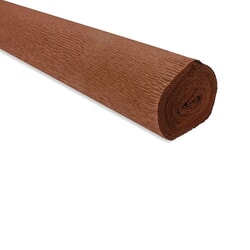 Kreppapīrs, brūns, 50x250cm, College