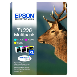 Tintes kasete Epson T130 XL (C13T13064012), krāsu komplekts