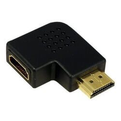 Video adapteris Logilink HDMI - HDMI, ar Ethernet, melns