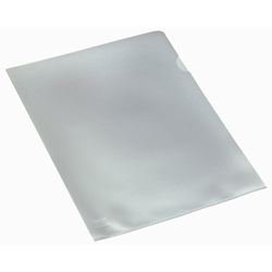 Mape stūrītis (L-mape), matēta, 180mikr., caurspīdīga, 10 gab.