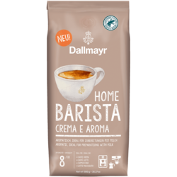 Kafija, pupiņu, Dallmayr, Home Barista Crema e Aroma, 1kg