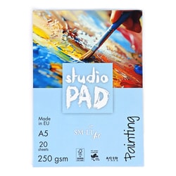Zīmēšanas albums A5, 20 lapas, 250g/m², SMLT