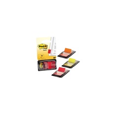 Pašlīpošie indeksi POST-IT 25.4x43.2mm, 50 lapiņas sarkanā krāsā