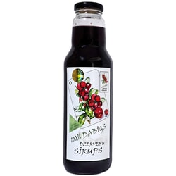 Sīrups, dzērveņu, 750ml