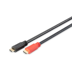 Video kabelis Digitus HDMI - HDMI 1.4, ar Ethernet, 10m, melns