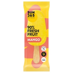 Saldējums Sun365, mango sorberts, uz kociņa, 70g
