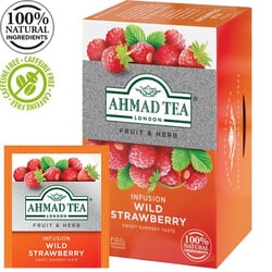 Augļu tēja Ahmad, Wild strawberry, 20 gab.