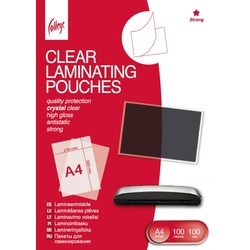 Kabatas laminēšanai A4 (216 x 303 mm), 100 mikr., College, glancētas, 100 gab.