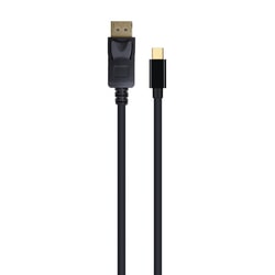 Video kabelis Gembird Mini DisplayPort - DisplayPort 1.2, 1.8m, melns
