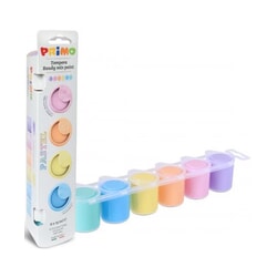 Guaša krāsas, 6 pasteļkrāsas, 25ml, Primo