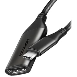 Video adapteris Axagon USB-C - HDMI 2.1a, 25cm, melns