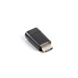 Video adapteris Lanberg HDMI 1.4 - VGA, melns