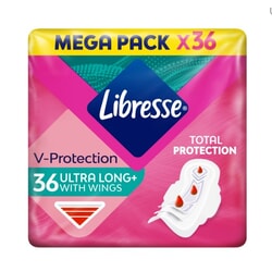 Higiēniskās paketes Ultra Long, Libresse, 36gab