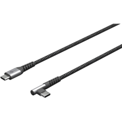 USB kabelis Goobay USB-C - USB-C, 2.0, 60W, 1m,pelēks