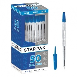 Pildspalva lodīšu, zila, 0.5 mm, Starpak