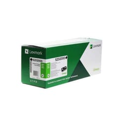 Tonera kasete Lexmark 52D2000 melns (6000lpp.)