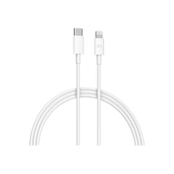 USB kabelis Xiaomi USB-C - Lightning, 1m, balts