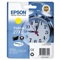 Tintes kasete Epson 27XL (C13T27144012), dzeltena