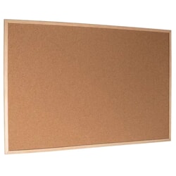 Tāfele korķa, 60 x 80 cm, koka rāmis, Esselte