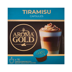 Kafijas kapsulas Aroma Gold Tiramisu, 16 gab