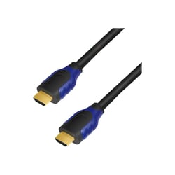 Video kabelis Logilink HDMI - HDMI 2.0, ar Ethernet, 1m, melns