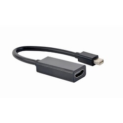 Video adapteris Gembird Mini DisplayPort 1.2 - HDMI 1.3b, melns
