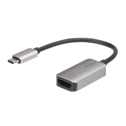 Video adapteris Aten USB-C 3.2 Gen 1 - HDMI 2.0, 15cm, sudraba