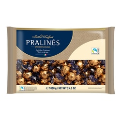 Konfektes, pralinē piena šokolādē ar kapučīno krēma pildījumu, 1kg
