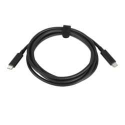 USB kabelis Lenovo USB-C - USB-C, 3.2 Gen 1, 60W, 2m, melns