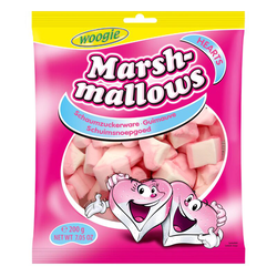 Zefīrs marshmallows Woogie sirsniņas, 200g