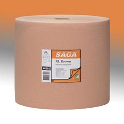 Papīra dvieļi Saga XL Brown (Katrin)