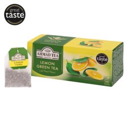 Zaļā tēja Ahmad, Lemon Green, 25 gab.