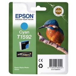 Tintes kasete Epson T1592 (C13T15924010), zila
