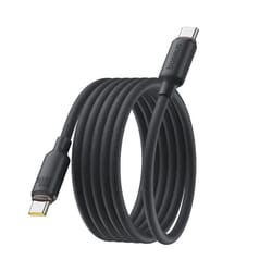 USB kabelis Baseus USB-C - USB-C, 2.0, PD 100W, 1m, melns