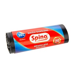 Atkritumu maisi, melni, 20l