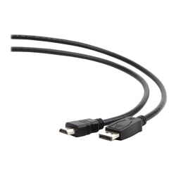 Video kabelis Gembird DisplayPort 1.2 - HDMI, 1.8m, melns