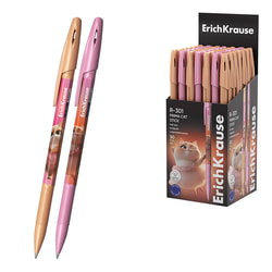 Pildspalva lodīšu, zila, 0.7mm, Erich Krause R-301 Stick Prima Cat