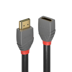 Video kabelis Lindy HDMI - HDMI, pagarinātājs, 3m, melns