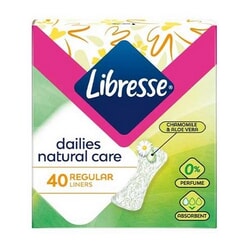 Ikdienas ieliktnīši Natural Normal, Libresse, 40gab