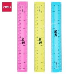 Lineāls 20 cm, krāsainas plastmasas