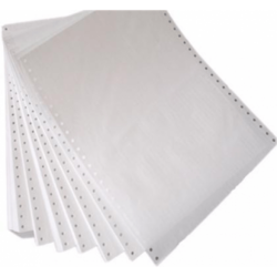 Papīrs printerim 15/210/15 mm, 1-kārt., perforēts, 1600lpp., balts