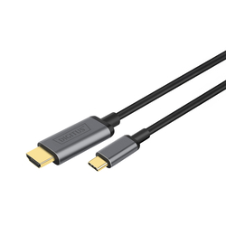 Video kabelis Digitus USB-C 3.1 Gen 1 - HDMI 1.4b, 1.8m, melns