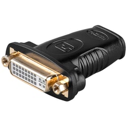 Video adapteris Goobay HDMI - DVI-I (24+5), melns