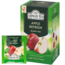 Melnā tēja Ahmad,  Apple Refresh, 20 gab.