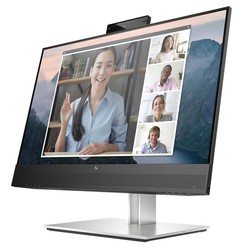 Monitors HP E24MV, 23.8", IPS, FHD, melns/sudraba
