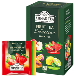 Melnās tēja izlase Ahmad, Fruit Selection, 20 gab.