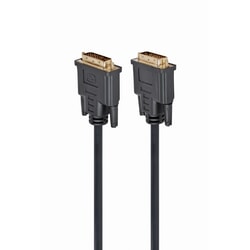 Video kabelis Gembird DVI-D - DVI-D (24+1), 3m, melns